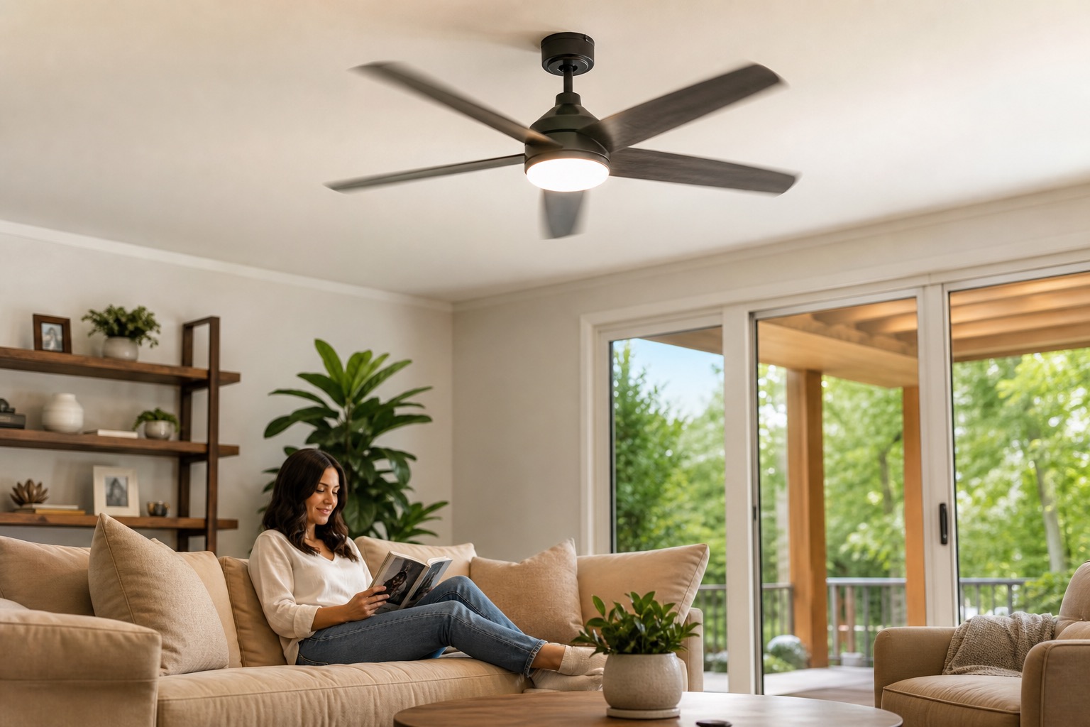 Energy Savings From Proper Ceiling Fan Setup